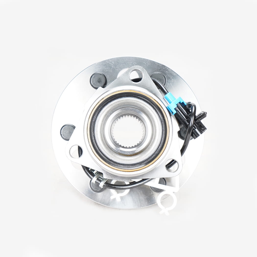 Hanhub 515024 Hub Front Wheel Hub و Bearing Assembly متوافق مع Escalade Chevy K1500 Pickup K1500 Suburban K2500 Pickup K2500 Suburban Tahoe Yukon يحل محل SP550307 BR930346 9333008 15997071 15997072 FW724