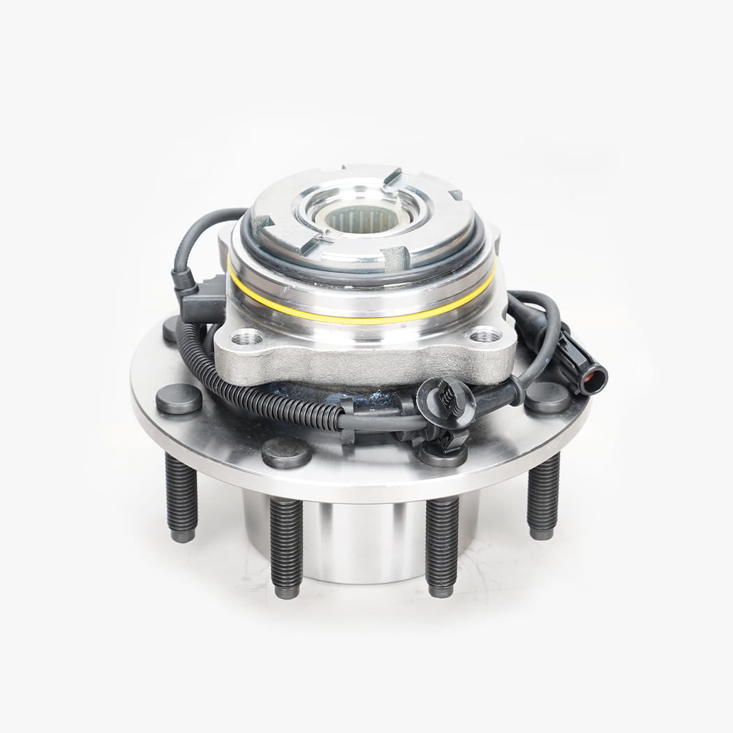Hanhub 515075 Front Wheel Hub ومجموعة الحاملة متوافقة مع F-250 Super Duty F-350 Super Duty استبدال SP580204 BR930426 F81A2B663BE F81Z1104BE FW775 8-LUG