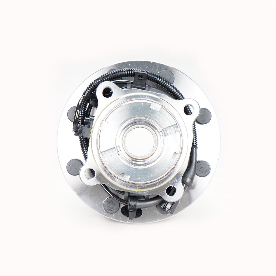 Hanhub 515077 HUB Front Wheel ومجموعة تحمل متوافقة مع F-250 Super Duty F-350 Super Duty F-450 Super Duty F-550 Super Duty استبدال HA590425 BR930425 F81A2B663CE FW777 8-LUG