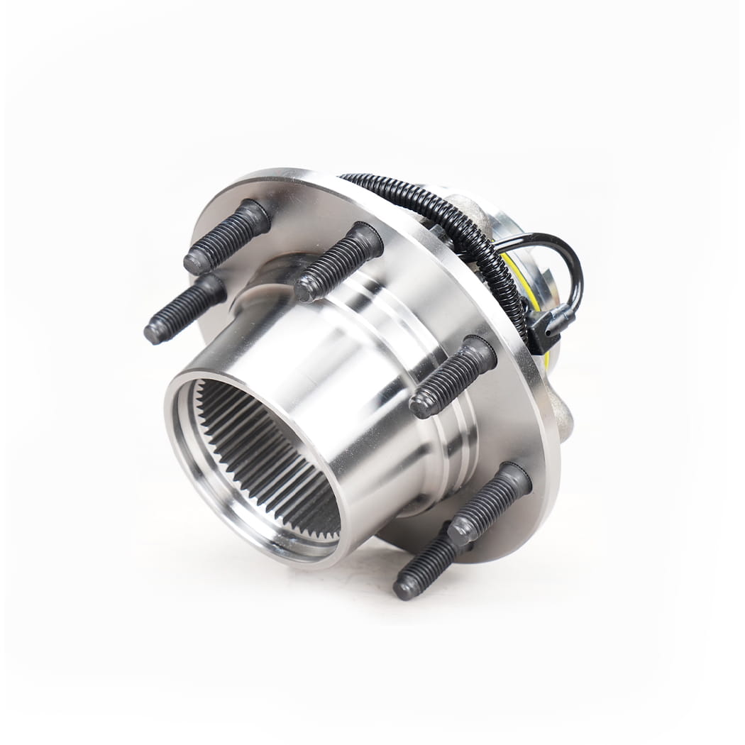 Hanhub 515077 HUB Front Wheel ومجموعة تحمل متوافقة مع F-250 Super Duty F-350 Super Duty F-450 Super Duty F-550 Super Duty استبدال HA590425 BR930425 F81A2B663CE FW777 8-LUG