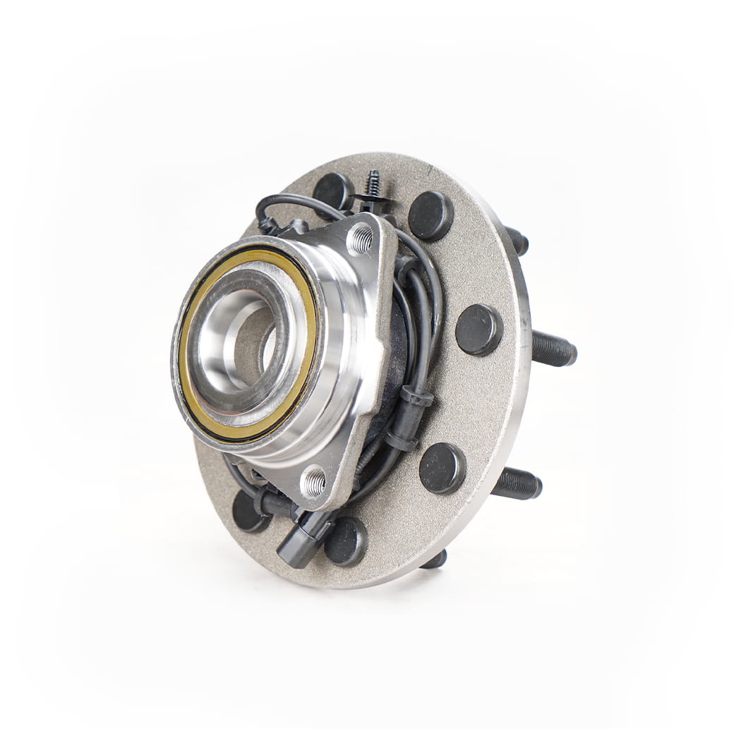 Hanhub 515114 محور العجلات الأمامية ومجموعة المحامل متوافقة مع RAM 2500 Pickup RAM 3500 Pickup استبدال 52010206AD SP550104 52010206AC 8-LUG