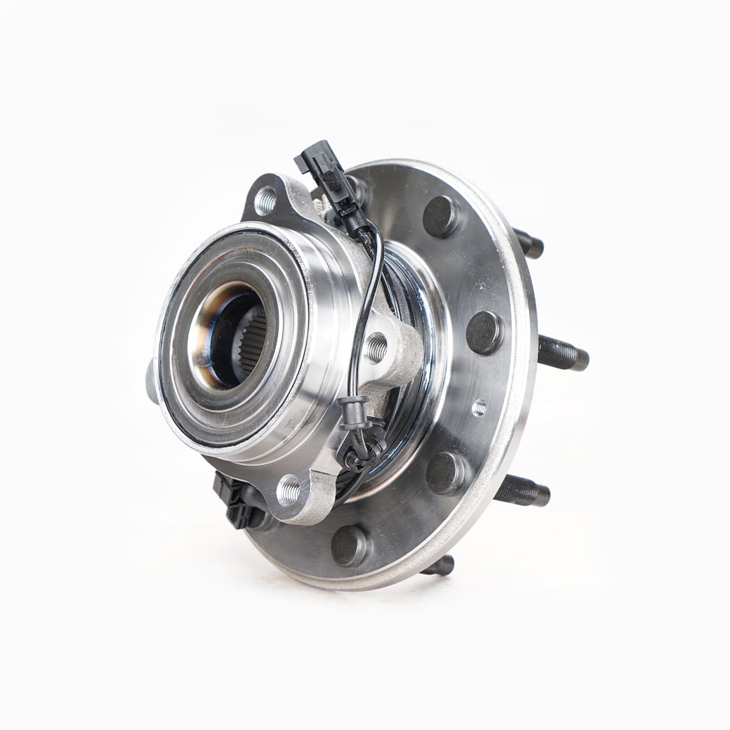 Hanhub 515145 Front Wheel Hub ومجموعة المحامل متوافقة مع Chevy Silverado 2500 HD Silverado 3500 HD Sierra 2500 HD Sierra 3500 HD استبدال 25807420 BR930824 SP620303 23203922 20945052 8-LUG